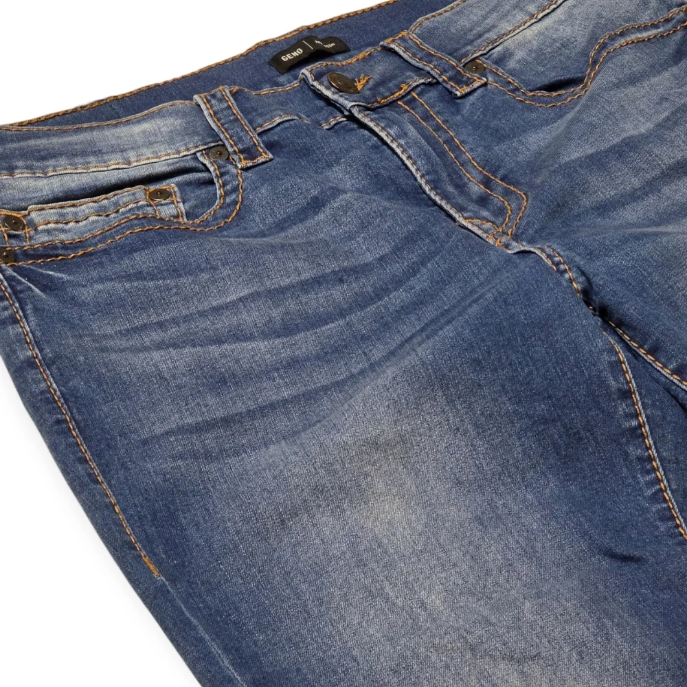 True Religion Men's Geno Relaxed Slim Fit Denim Jeans Stretch 36x34